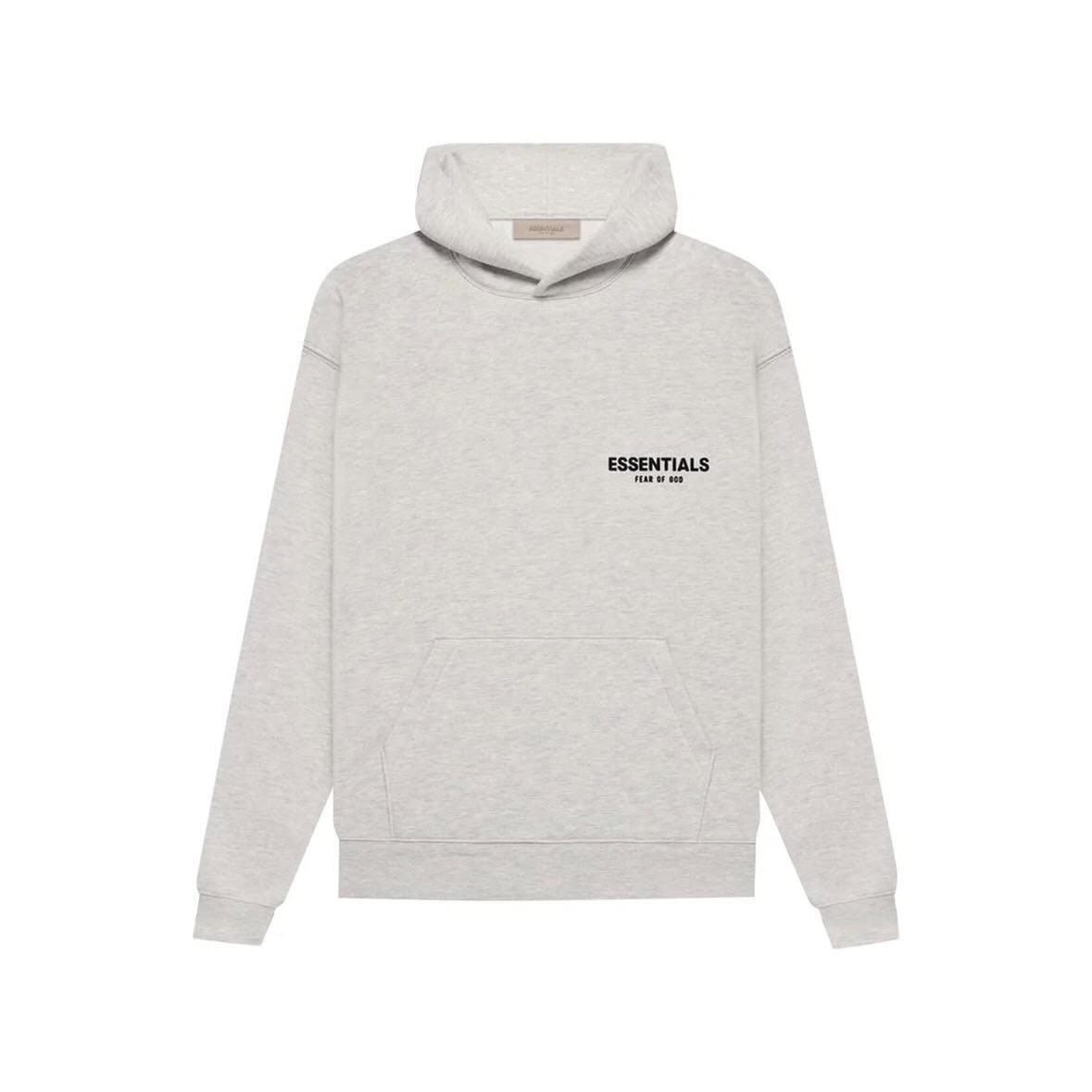 Essentials - Light Oatmeal Hoodie
