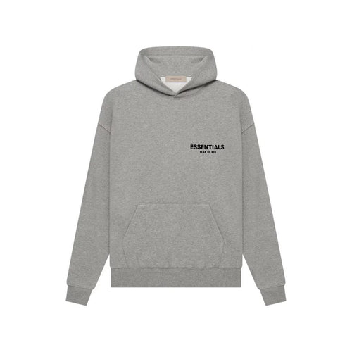 Essentials - Dark Oatmeal Hoodie